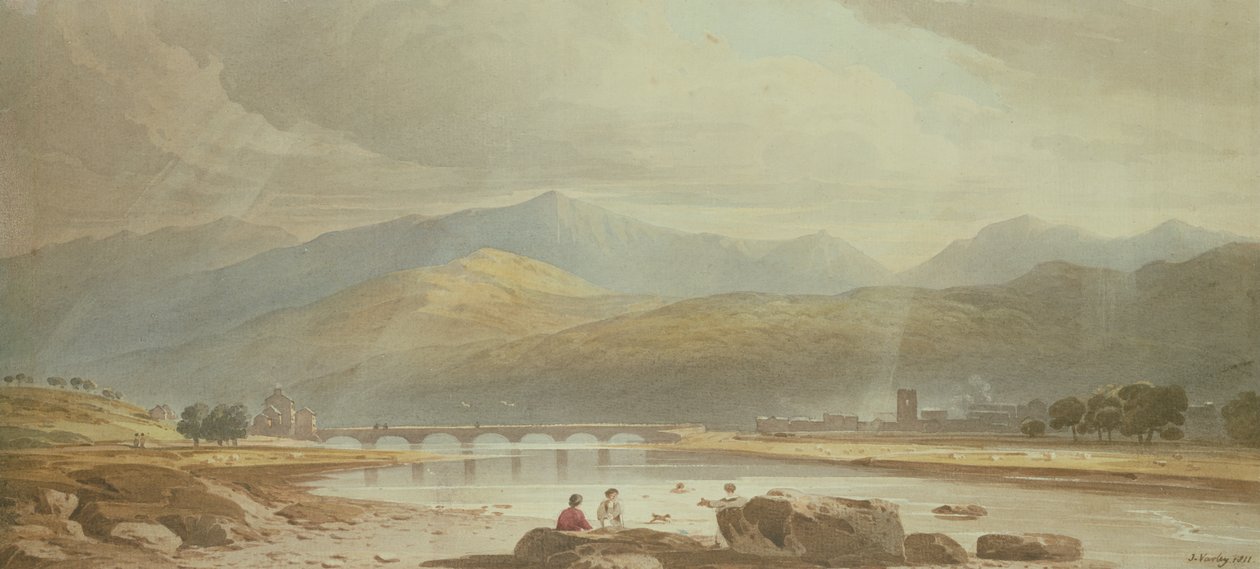 Dolgellau, 1811 de John Varley