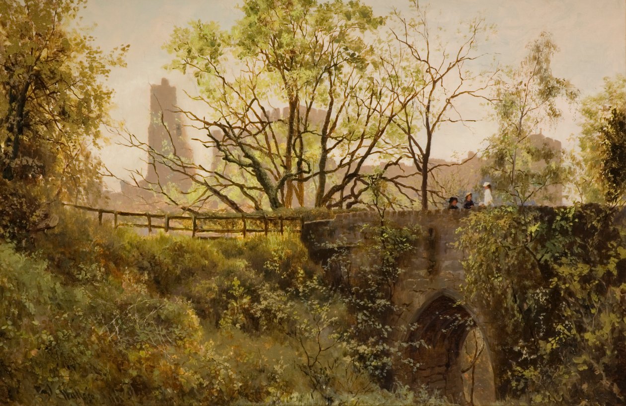 Castelo de Prudhoe, Northumberland de John Wallace