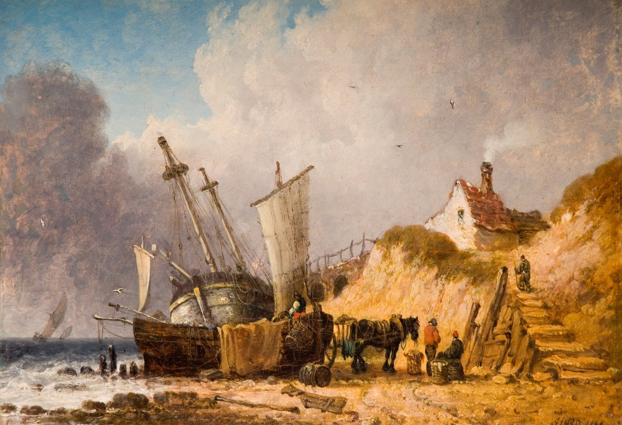 Cena da Costa, 1836 de John Ward