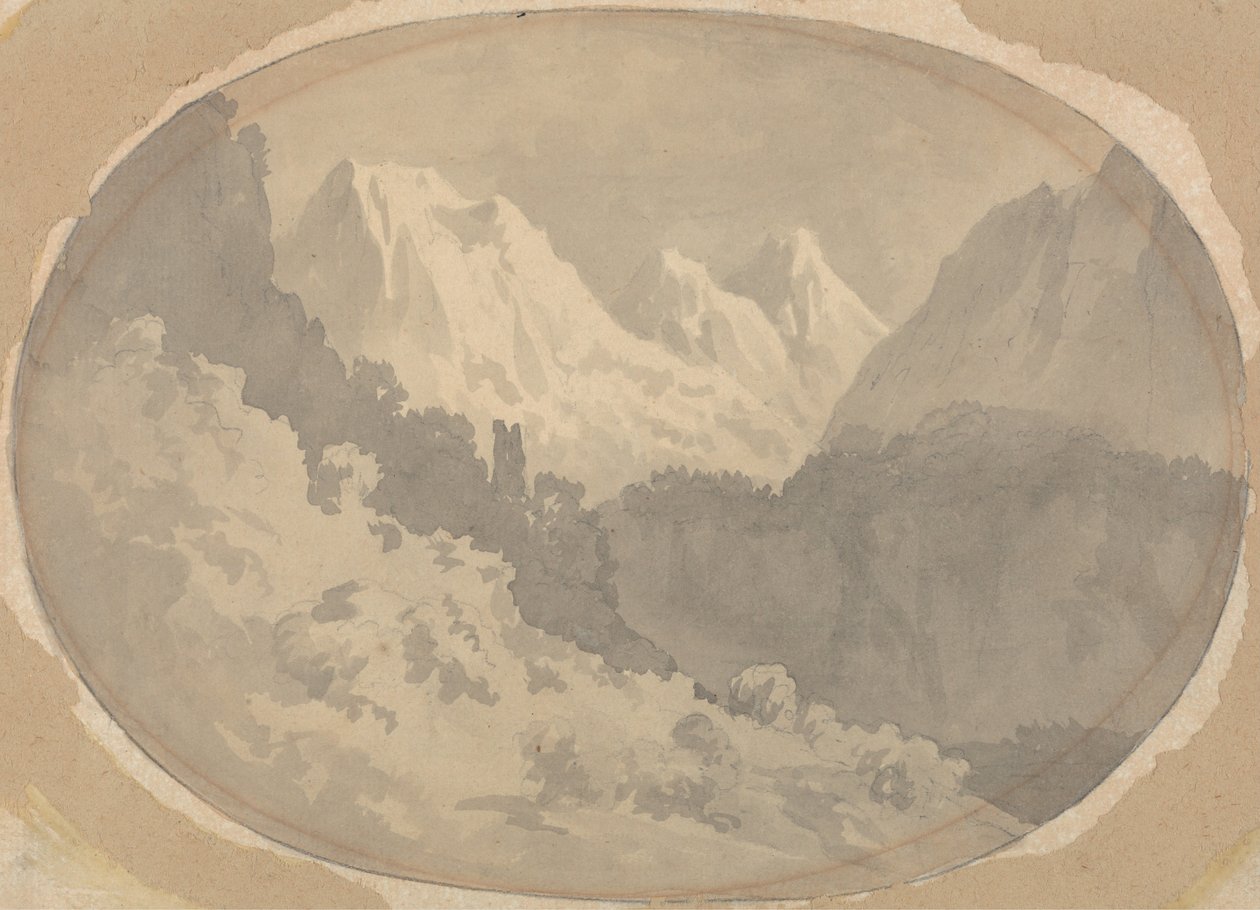 Cena alpina de John Warwick Smith