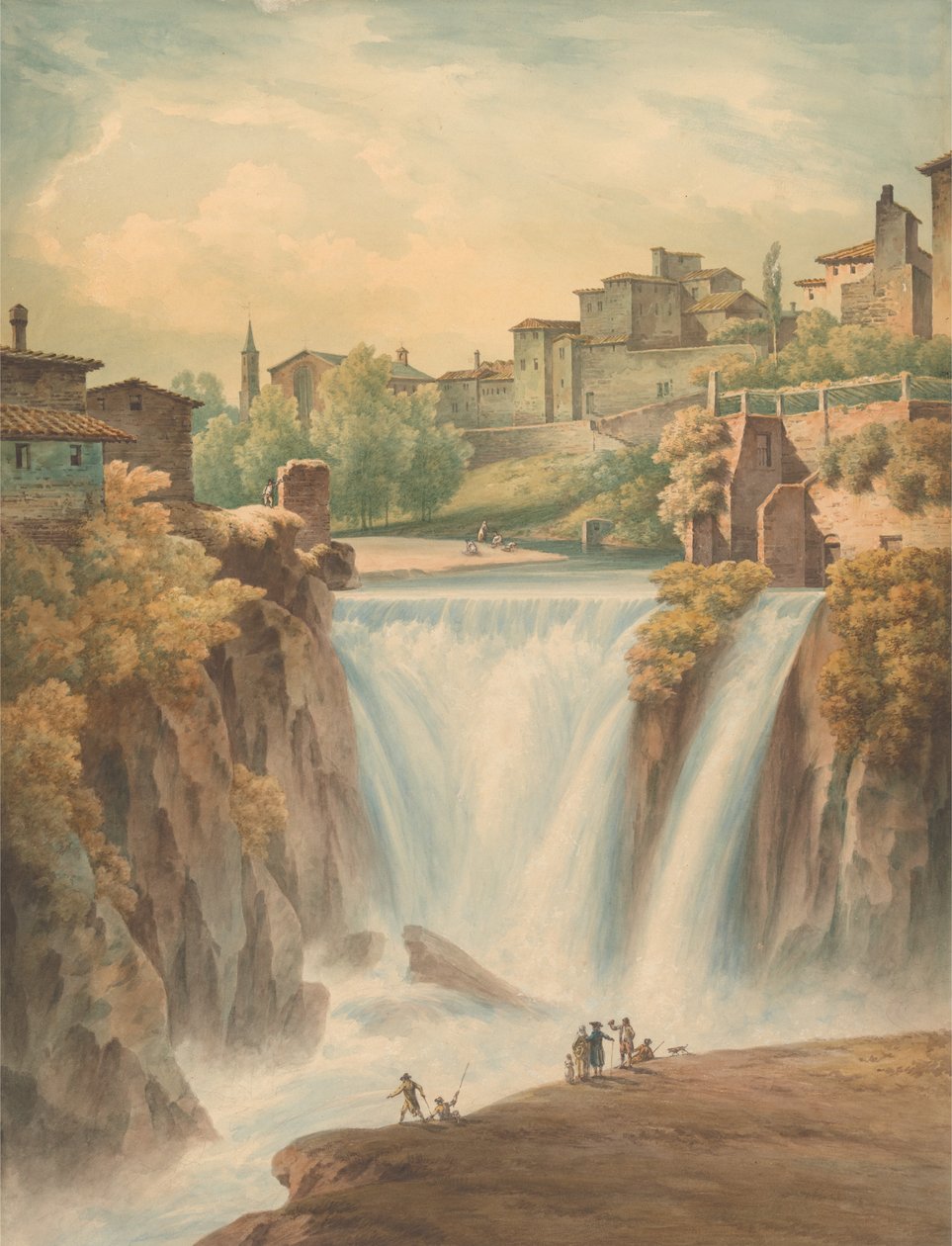 Quedas do Tivoli de John Warwick Smith