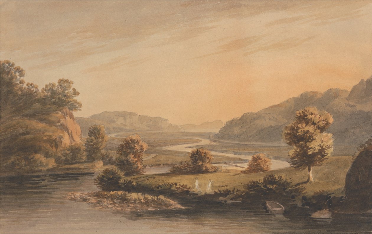 Perto de Pontaberglaslyn de John Warwick Smith