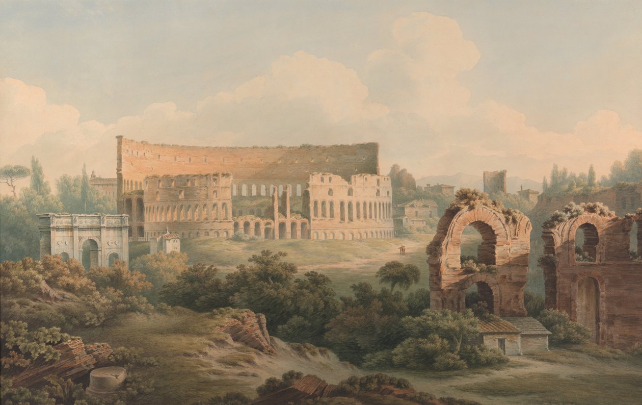 O Coliseu, Roma de John Warwick Smith