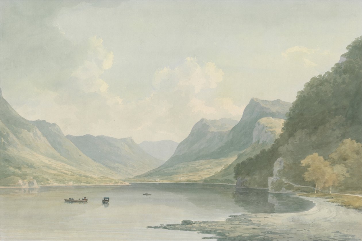 Ullswater, olhando para Patterdale de John Warwick Smith