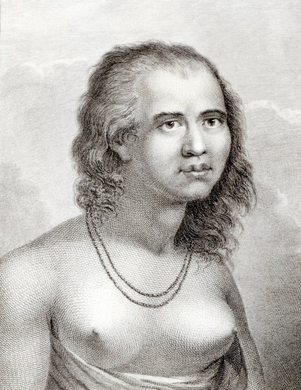 Uma mulher de águia de John Webber