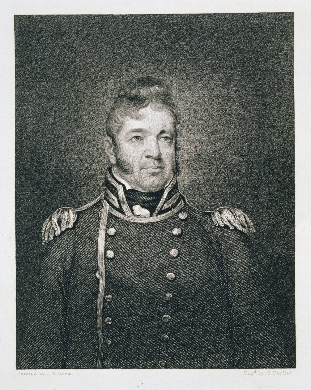 William Bainbridge (1774-1833) gravado por George Parker (fl.1834-d.1868) de John Wesley Jarvis