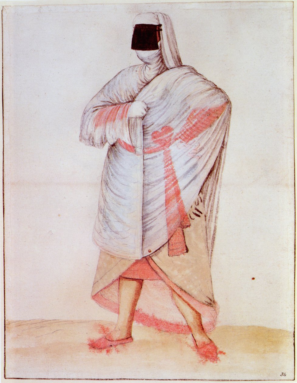 Mulher turca (litografia) de John White