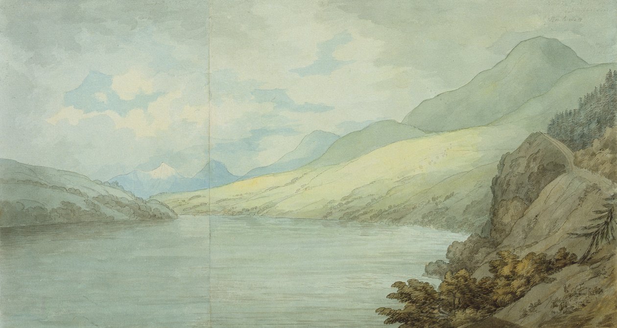 Loch Tay perto de Kenmore de John White Abbott