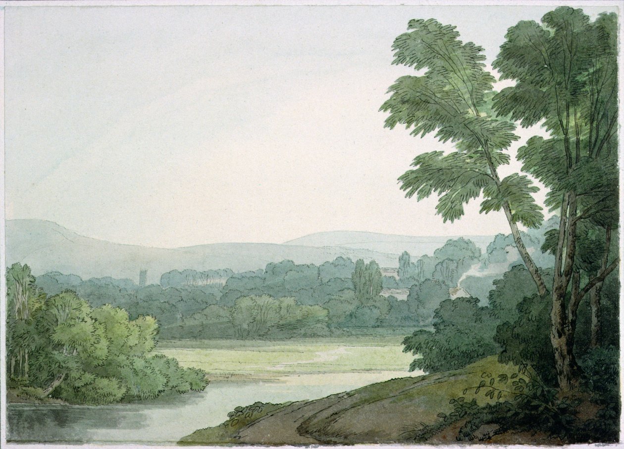 Perto de Washfield, Devon de John White Abbott