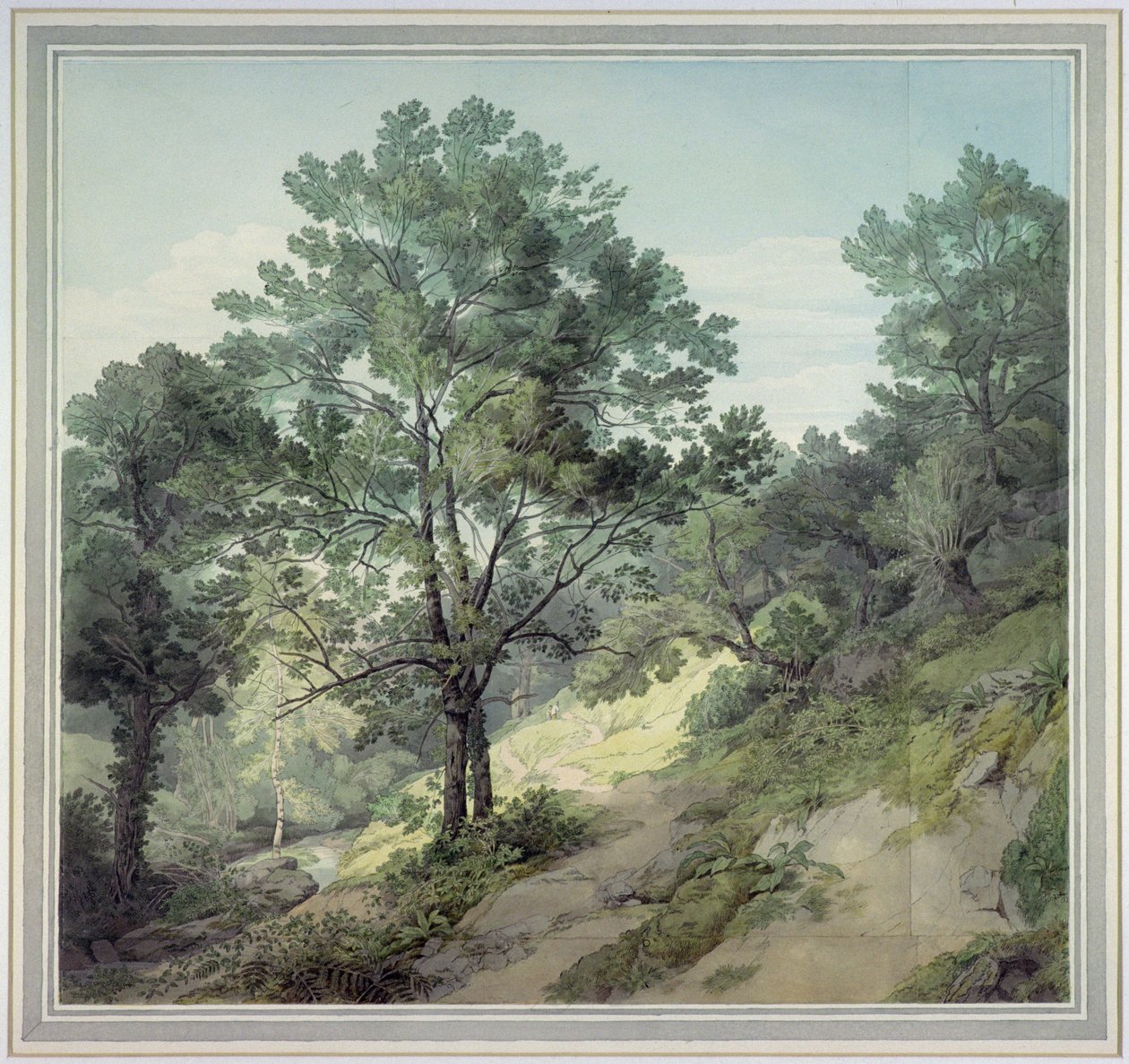 Veja perto de Cantonteign, Devon de John White Abbott