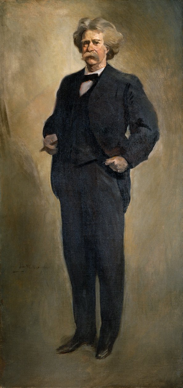 Samuel L. Clemens (Mark Twain) (1912 ou 1913) de John White Alexander