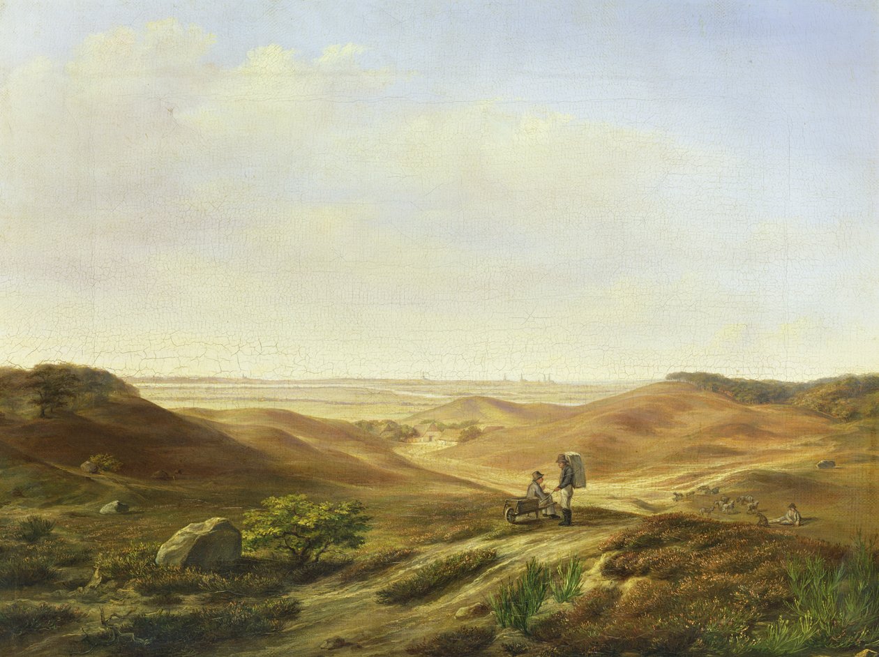 Paisagem, 1835 de John Wilhelm David Bantelmann