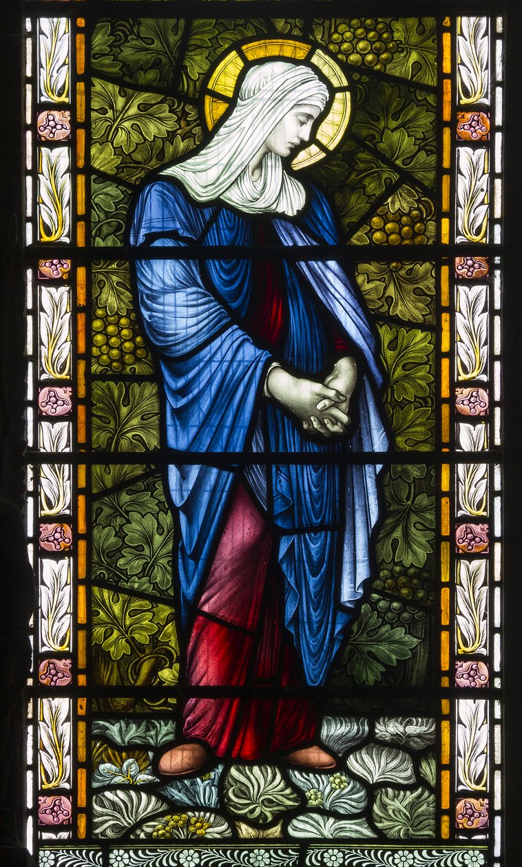 A Virgem Maria, c.1889 de John William Brown