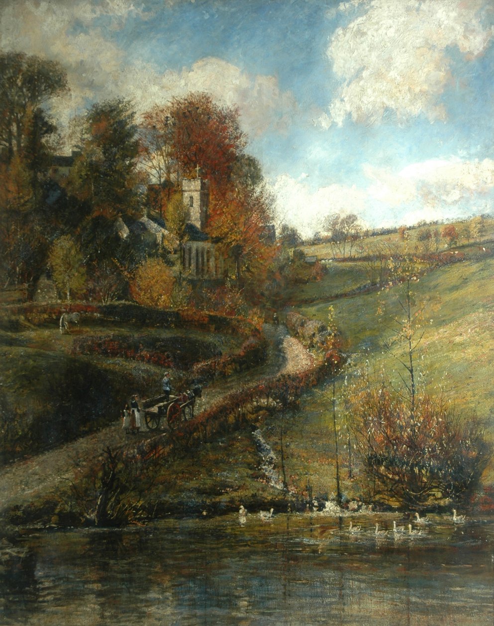 Igreja de Lindale de John William Buxton Knight