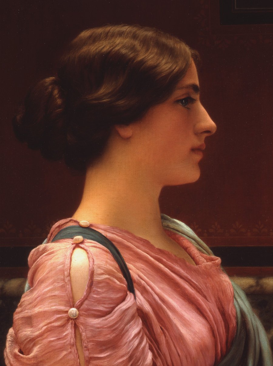 Uma beleza clássica de John William Godward