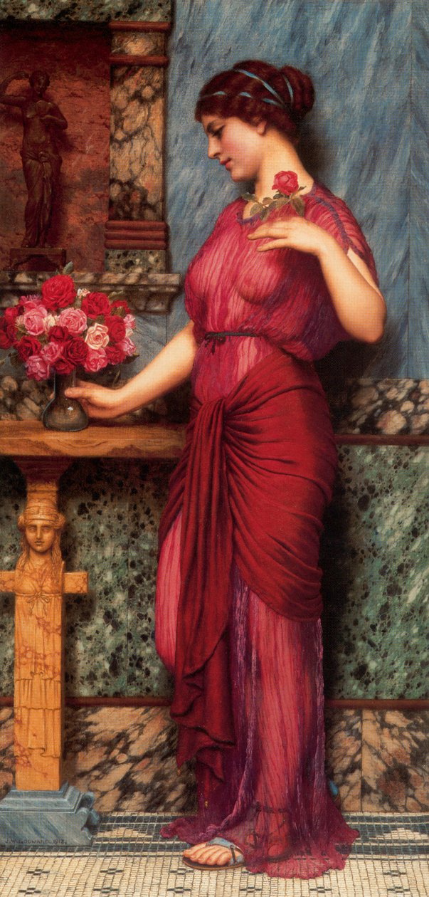 Uma oferta a Vênus de John William Godward