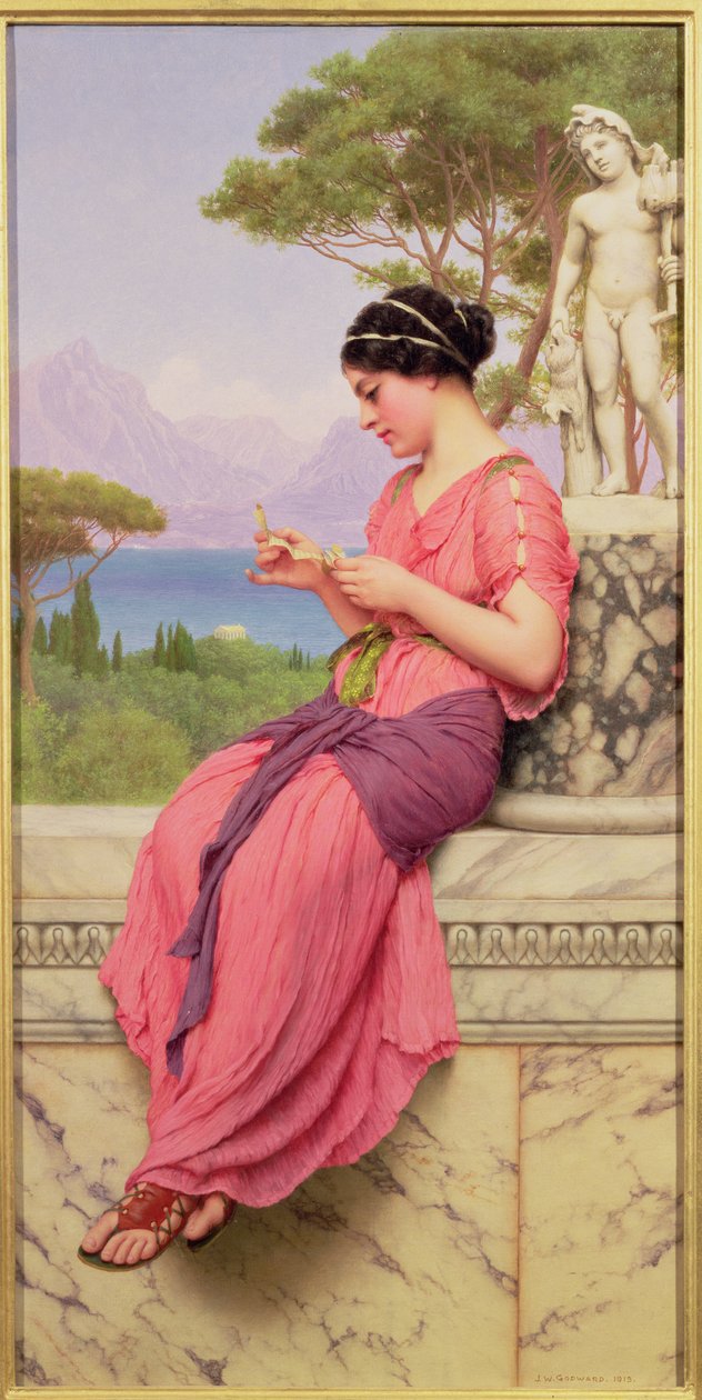 A nota doce, 1913 de John William Godward
