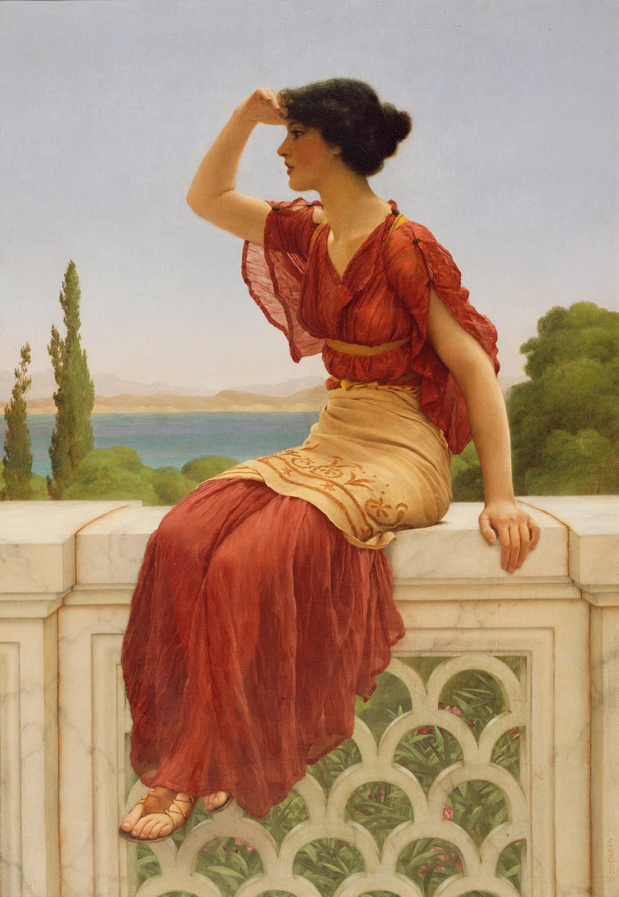 O sinal, 1899 de John William Godward