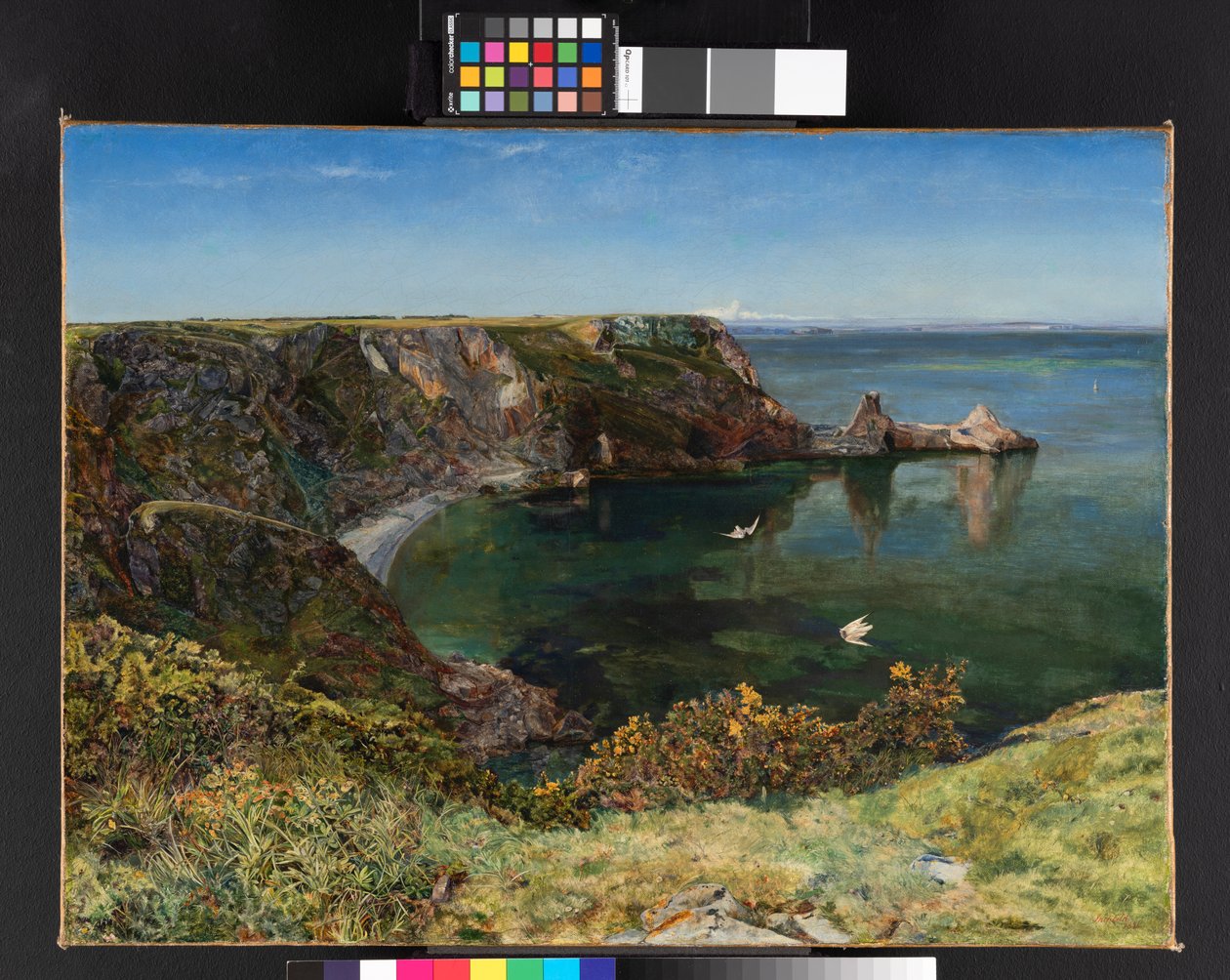 Enseada de Anstey, Devon, 1854 de John William Inchbold