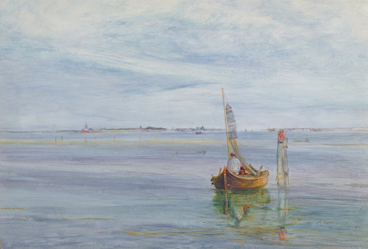 Portão do Mar, Veneza, 1873 de John William Inchbold