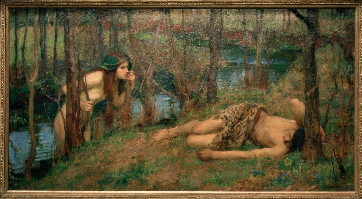 A Naiad de John William Waterhouse