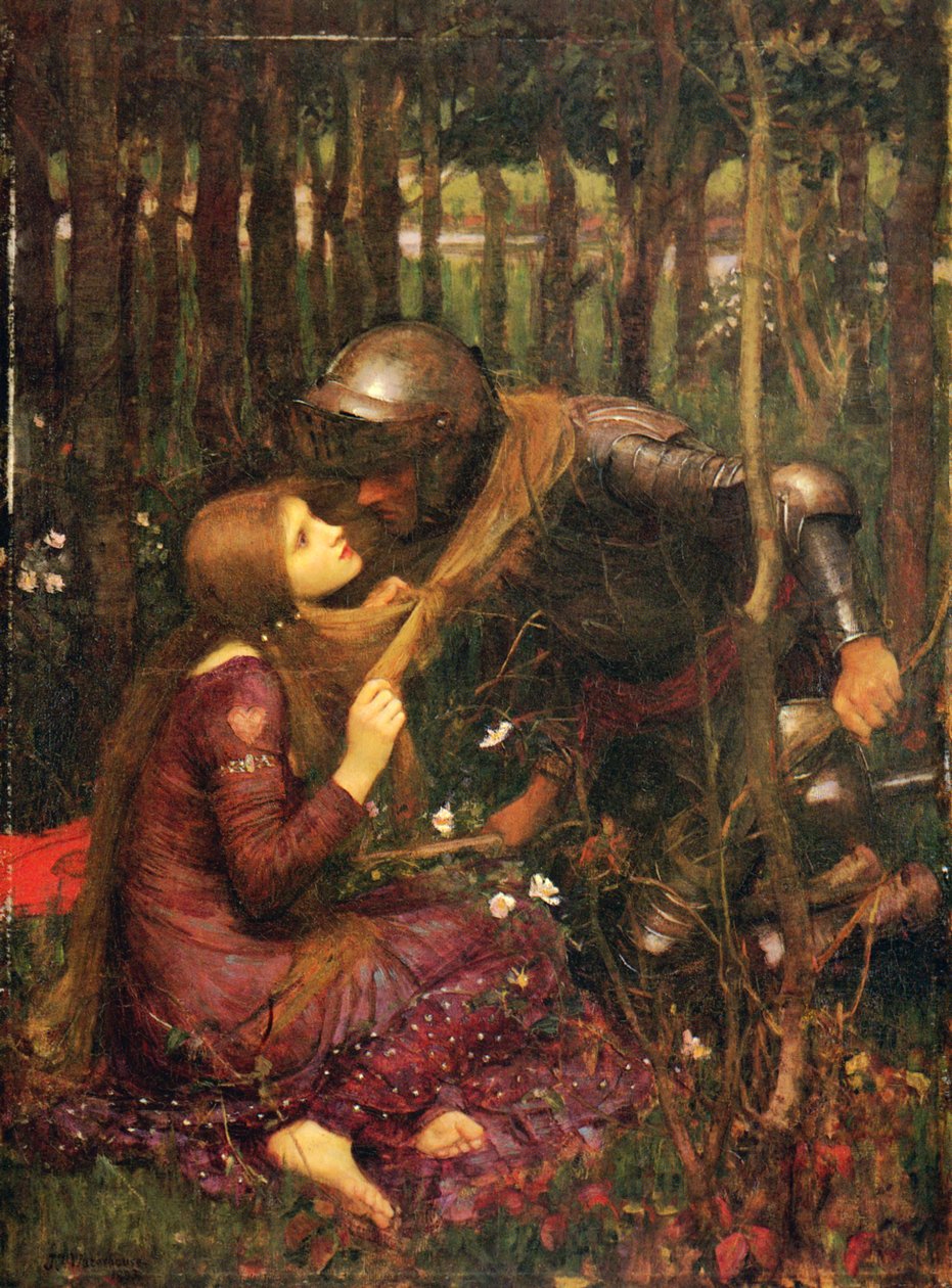 A bela dama sem agradecimentos de John William Waterhouse