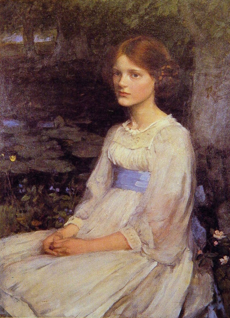 Miss Betty Pollock de John William Waterhouse