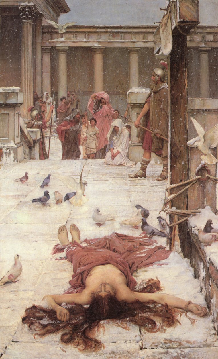 Santa Eulália de John William Waterhouse