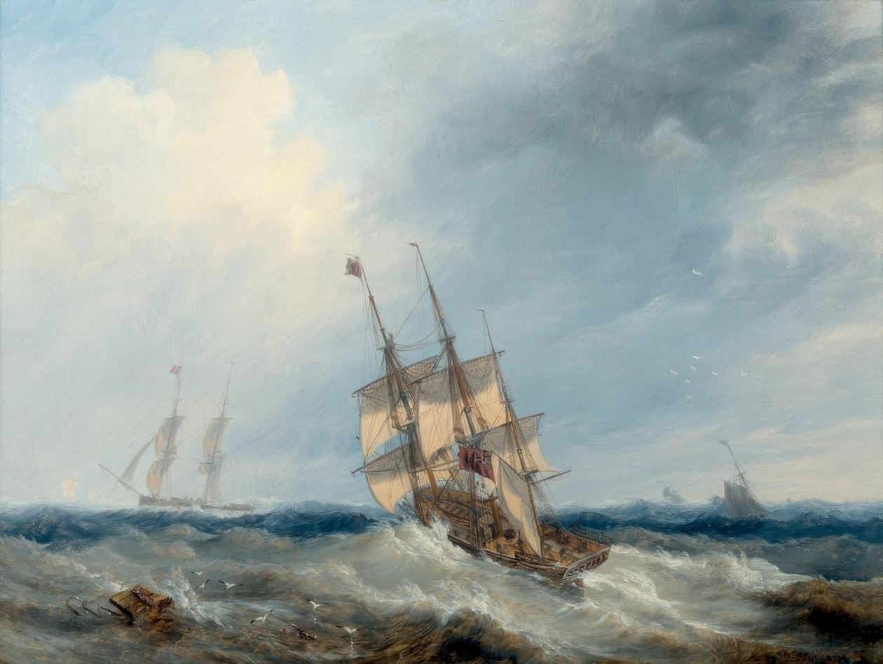 Um dia tempestuoso de John Wilson Carmichael