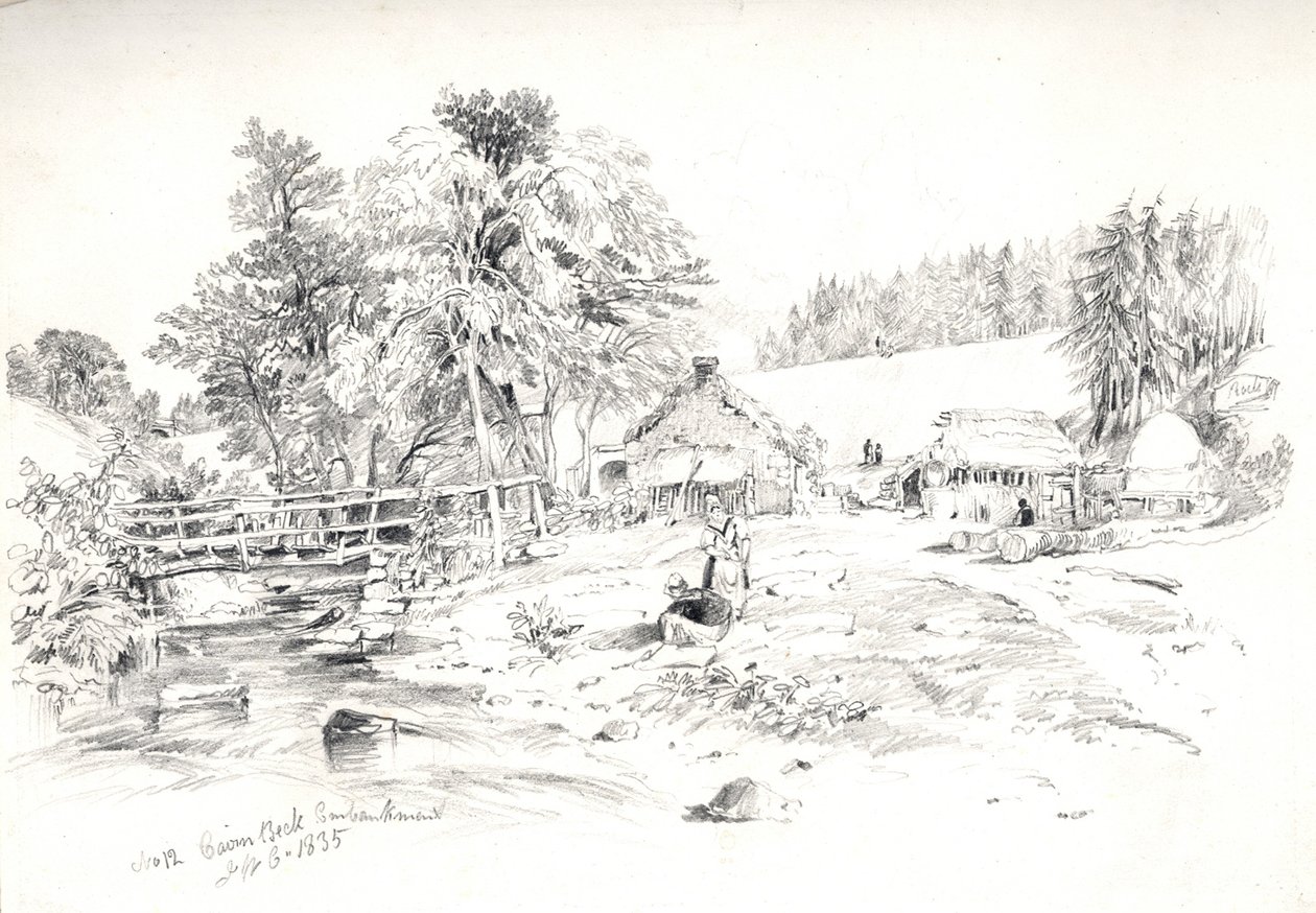 Cairn Beck Embankment, 1835 de John Wilson Carmichael