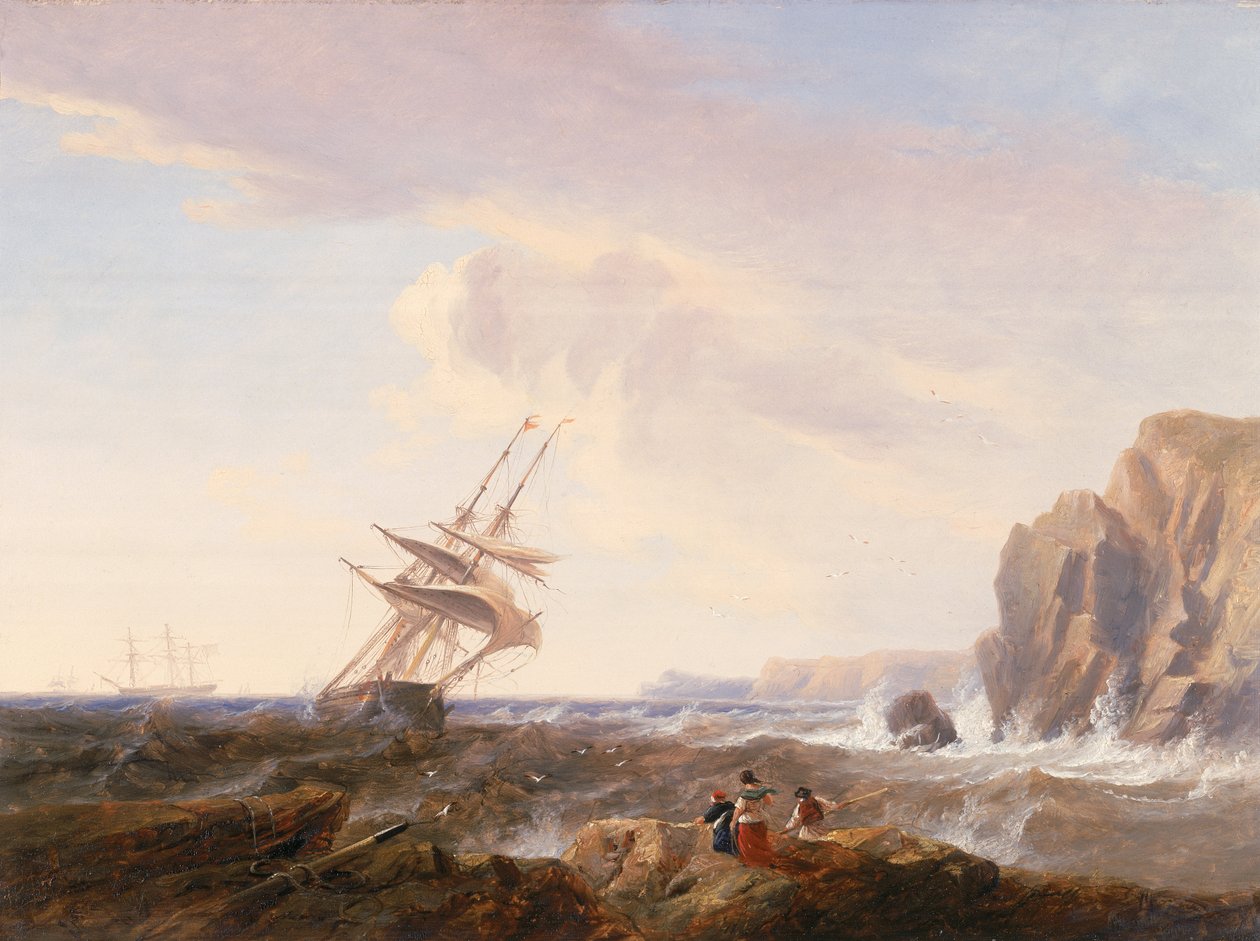 Morning After a Storm, 1844 (diretoria) de John Wilson Carmichael
