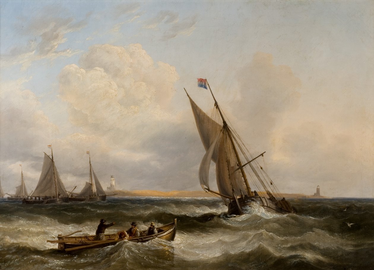 Seascape de John Wilson Carmichael