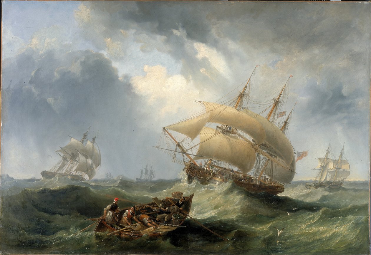 Frete no mar aberto de John Wilson Carmichael