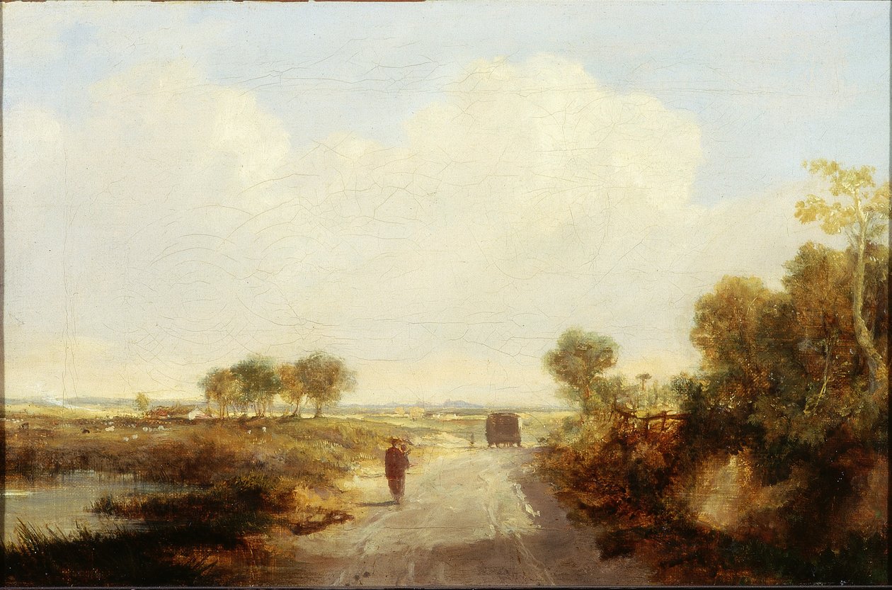 Edimburgo a partir de Ratho de John Wilson Ewbank