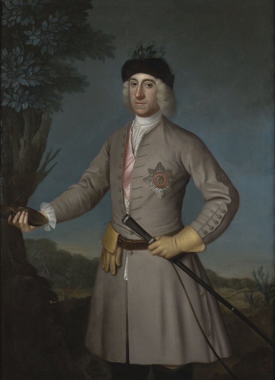 Retrato de John Campbell, 3º Conde de Breadalbane e Holanda (1696-1782) de John Wootton
