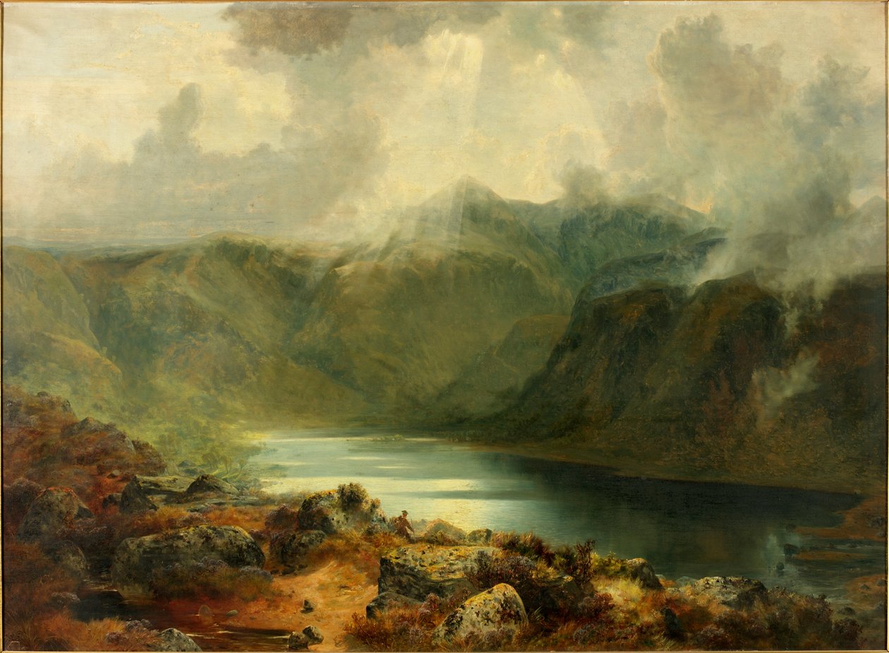 Loch Muick, Aberdeenshire, 1867 de John Wright Oakes