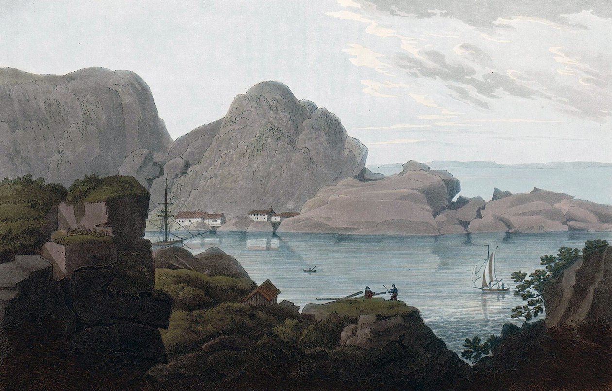 Ilhas de Heliesund e Hellisöe de John william Edy