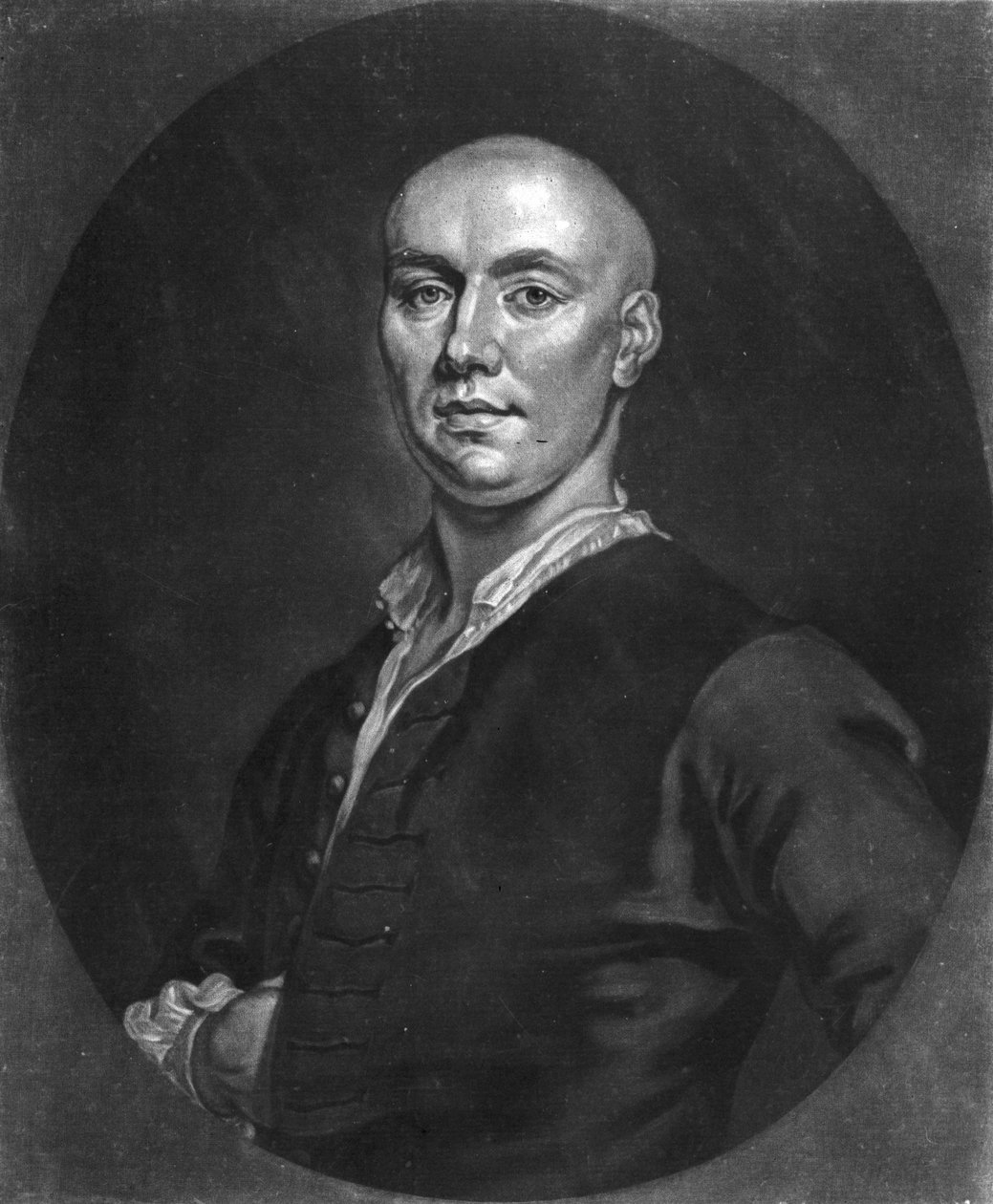 Sr. John Broughton, gravado por J. Faber, o Jovem (c.1695-1756) de John (after) Ellys