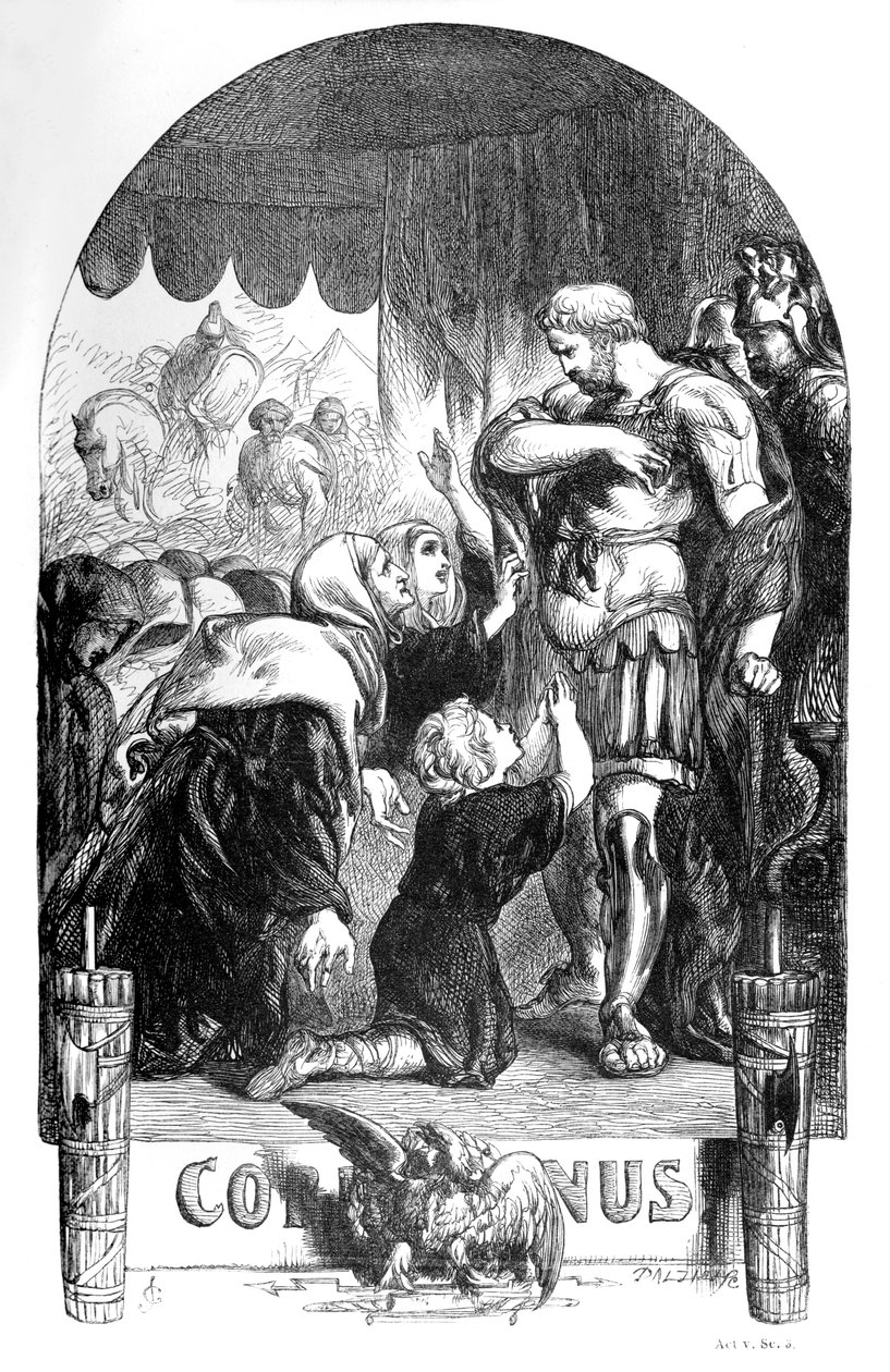 Coriolanus de John (after) Gilbert