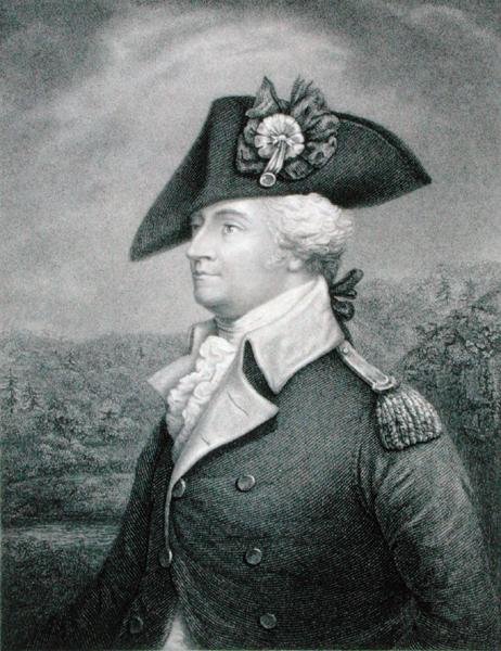 Brigadeiro-General Anthony Wayne (1745-96) gravado por John Francis Eugene Prud