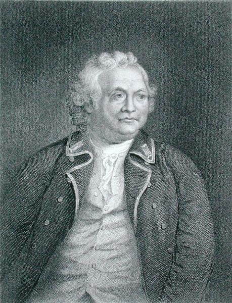 Major General Israel Putnam (1718-90) gravado por W. Humphreys (gravura) de John (after) Trumbull
