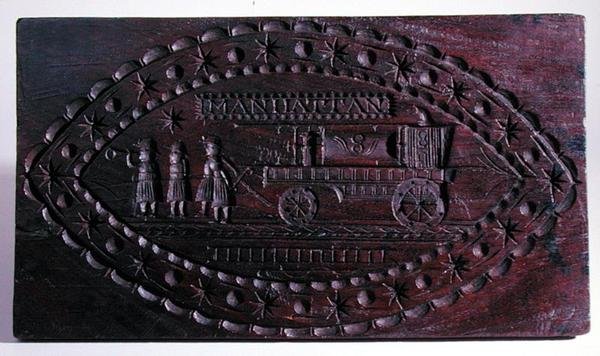 Tábua para bolos (lado dois) de John (attr.) Conger
