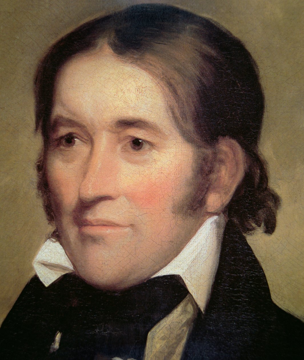 David (Davy) Crockett (1786-1836) 1834 (óleo sobre tela) de John (attr. to) Neagle