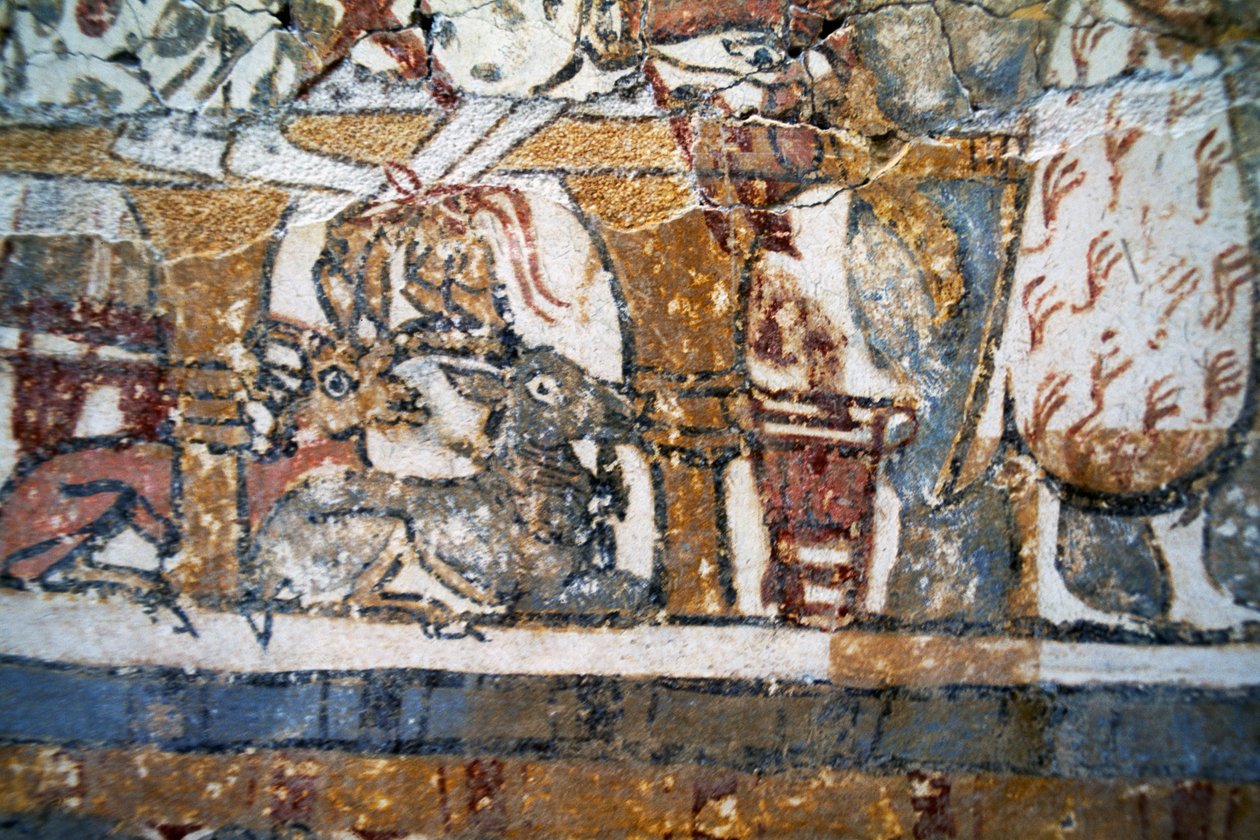 Haghia Triada Sarcophagus, Creta, Grécia, civilização minóica de Walter Charles Mills