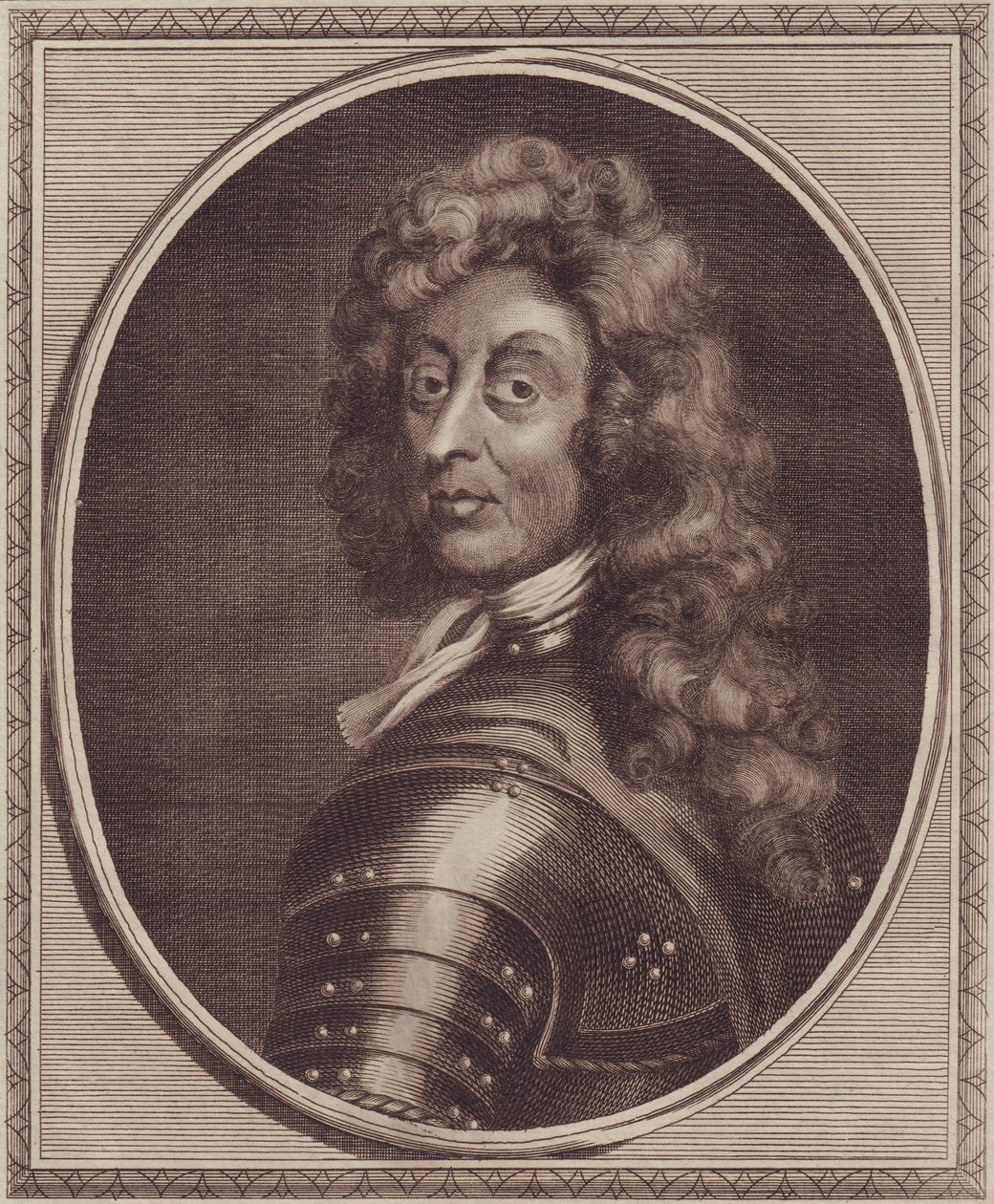 Retrato do General alemão Friedrich Hermann de Walter Charles Mills