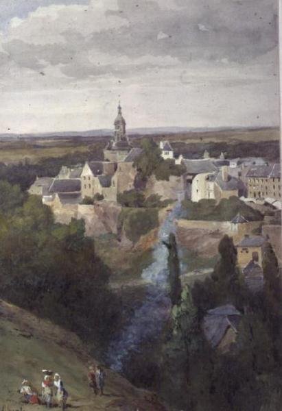 Moncontour, Bretanha de John Absolon
