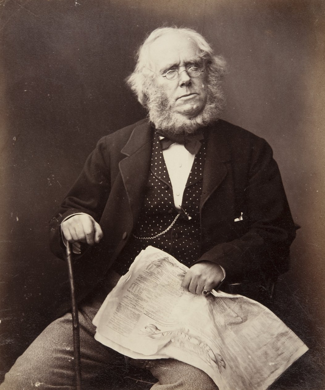 Sr. James Playfair, Glasgow, 1855 de John Adamson