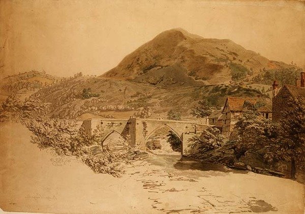 Ponte em Llangollen de John Alexander Gresse