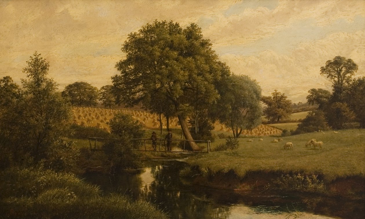 Finham Brook perto de Coventry, 1888 de John Anderson