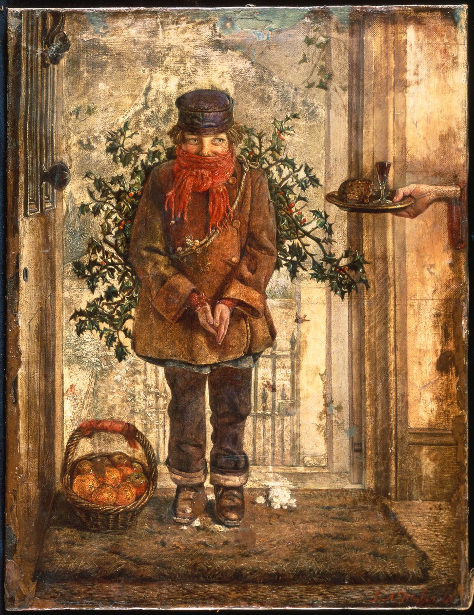 Natal (óleo sobre tela) de John Anster Fitzgerald